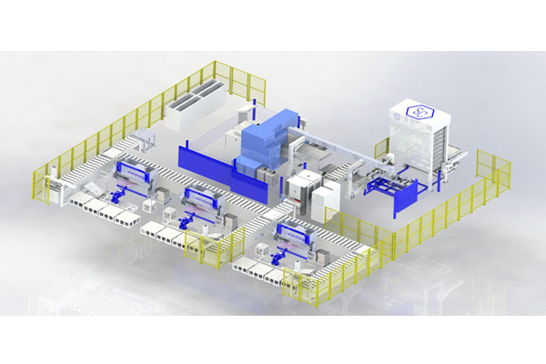 钣金柔性生产线